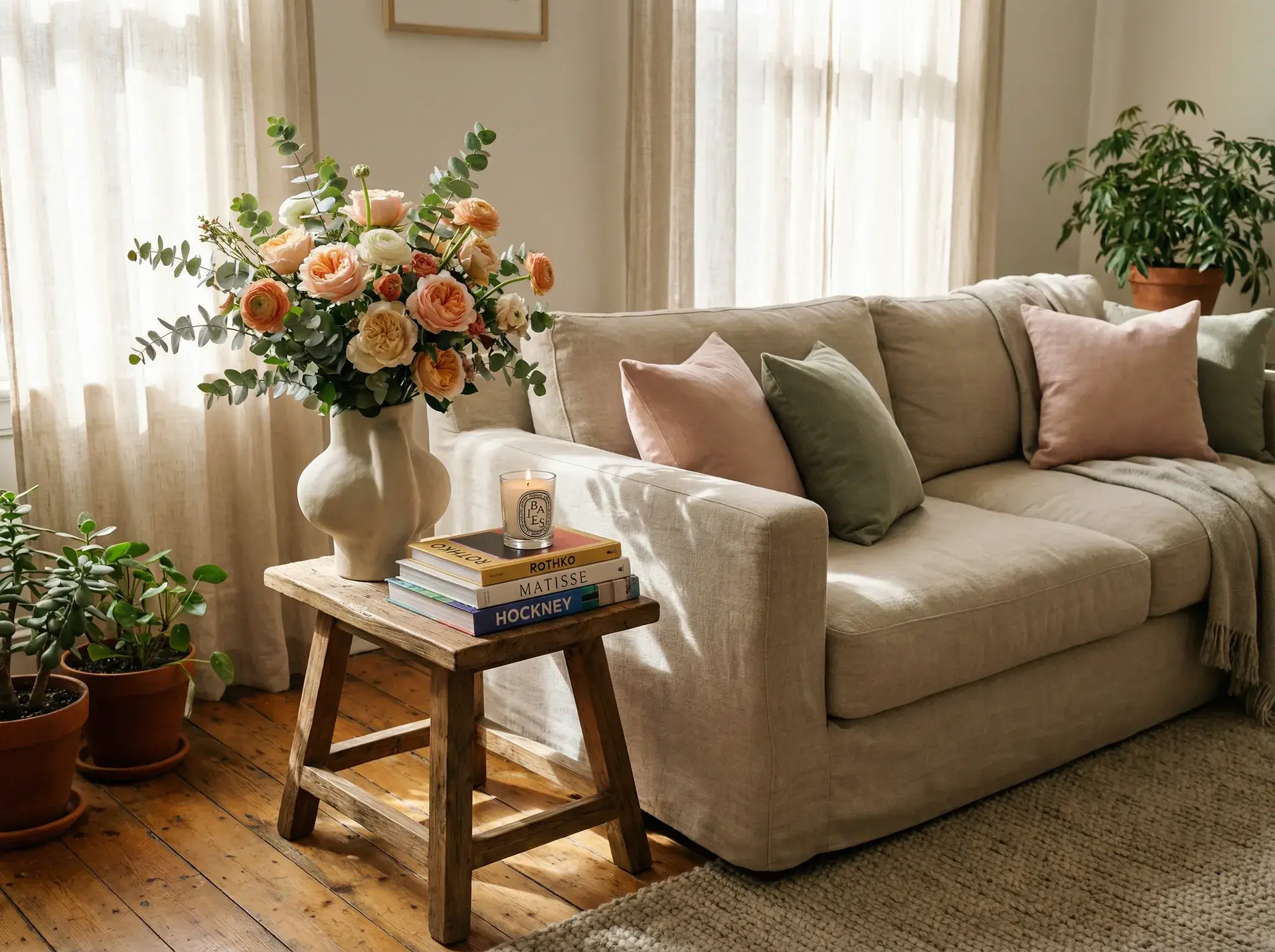 花艺融入家居生活场景 - 探花